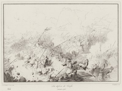 La défense de Corfou, 1716 - Italian School